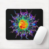 Chakra Sun Dunkelheit Mousepad (Mit Mouse)