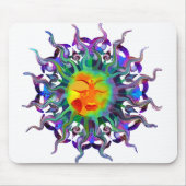 Chakra Sun helles Mousepad (Vorne)
