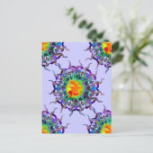 Chakra Sun Light Postcard Postkarte (Stehend Vorderseite)