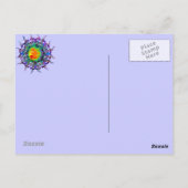 Chakra Sun Light Postcard Postkarte (Rückseite)