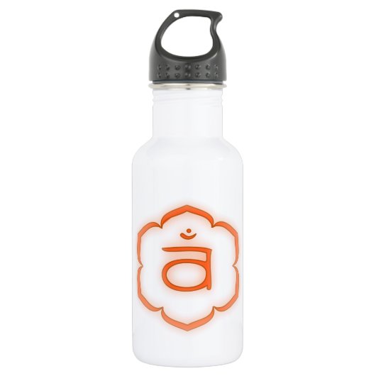 Chakra - Svadhisthana Trinkflasche (Vorderseite)
