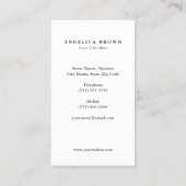 Chakra Symbol Business Card - Rainbow Energy Visitenkarte (Rückseite)