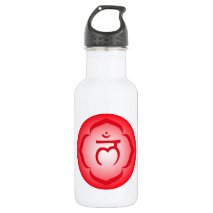 Chakra Symbols Edelstahlflasche