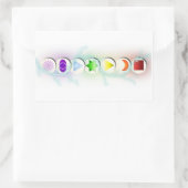 Chakra Symbols Sticker (Tasche)