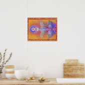 CHAKRA SYSTEM-Poster Poster (Küche)