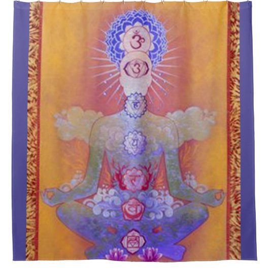 CHAKRA SYSTEMS-Duschvorhang Duschvorhang (Vorderseite)