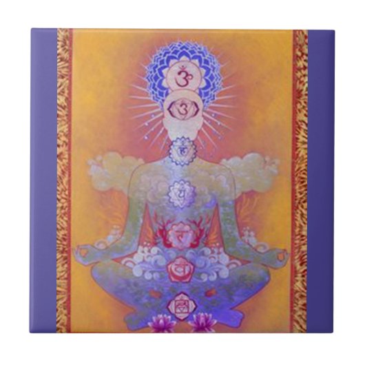 CHAKRA SYSTEMS-Keramikfliese Fliese (Vorderseite)
