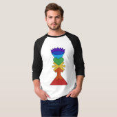 Chakra Tower Raglan T-Shirt (Vorne ganz)