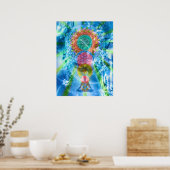 Chakra-Träumen Poster (Küche)