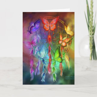 Chakra träumt Kunst-Karte Karte