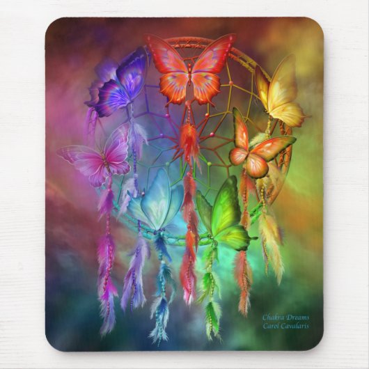 Chakra träumt Kunst Mousepad (Vorne)