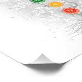 Chakra Tree Poster (Ecke)