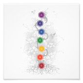 Chakra Tree Poster (Vorne)