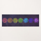 Chakra Universe Yoga Mat Yogamatte (Rückseite (Horizontal))