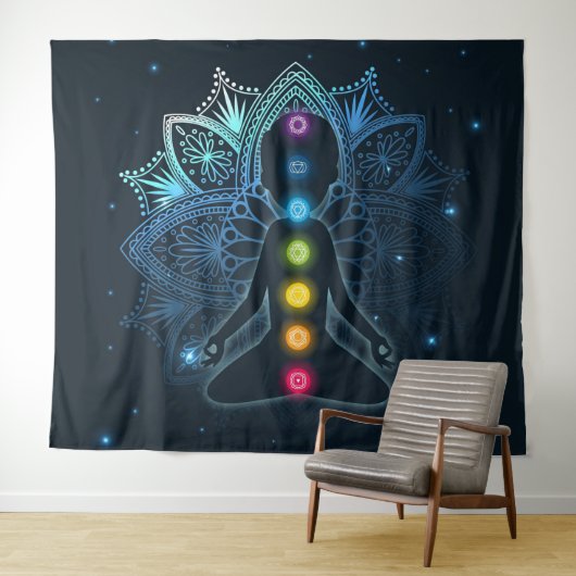 Chakra Wandteppich (Beispiel (Horizontal))