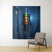 Chakra-Wandteppich Wandteppich (Beispiel)