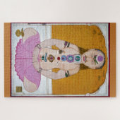 Chakra Yoga Illustration für Meditation Puzzle (Horizontal)