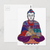 Chakra Yoga Meditation Master Practic GIFT Postkarte (Vorne/Hinten)
