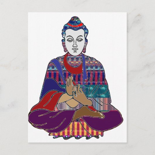 Chakra Yoga Meditation Master Practic GIFT Postkarte (Vorderseite)