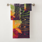 Chakra Zen Medizin Blume Badhandtuch Set (Insitu)