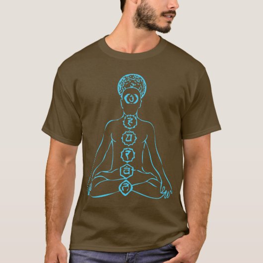 Chakrablu T-Shirt (Vorderseite)