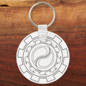 Chakrams Schlüsselring Schlüsselanhänger (Vorderseite)