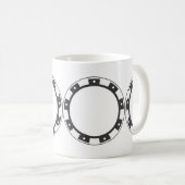Chakrams-Tasse Kaffeetasse (VorderseiteRechts)