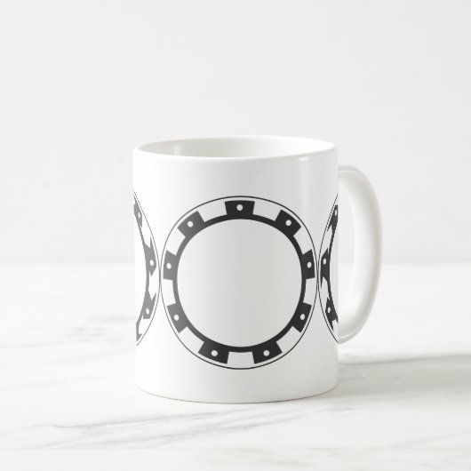 Chakrams-Tasse Kaffeetasse (VorderseiteRechts)