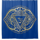 Chakras Ajna - Duschvorhang (Vorderseite)