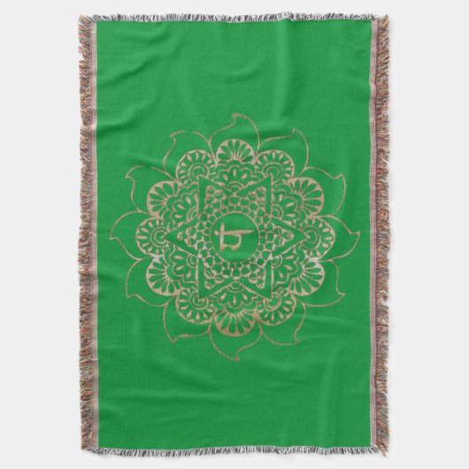 Chakras Anahata - Blanket Decke (Vorderseite Vertikal)