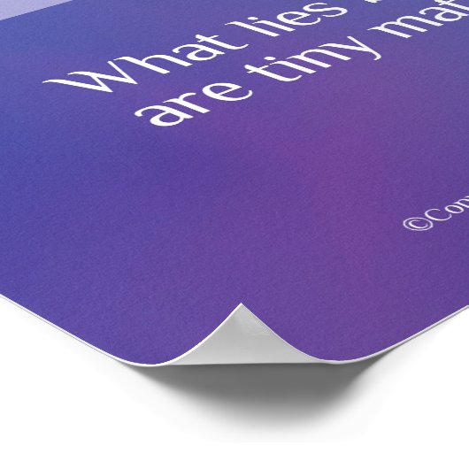 Chakras Art Poster - Gradient Mediation Yoga (Ecke)