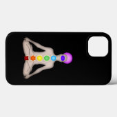 Chakras Case-Mate iPhone Hülle (Rückseite (Horizontal))