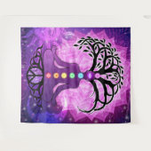 Chakras Die 7 Zentren der Gewalt unverzichtbar  Wandteppich (Vorderseite (Horizontal))