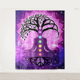 Chakras Die 7 Zentren der Gewalt unverzichtbar  Wandteppich