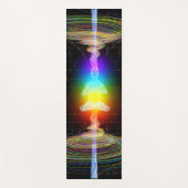 Chakras Energetic Field Mystical Erleuchtung Yogamatte (Vorderseite)