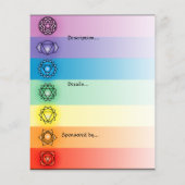 Chakras Event Kleiner Flyer 2 (Hinten)