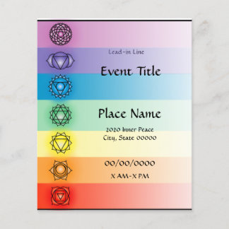 Chakras Event Kleiner Flyer 2