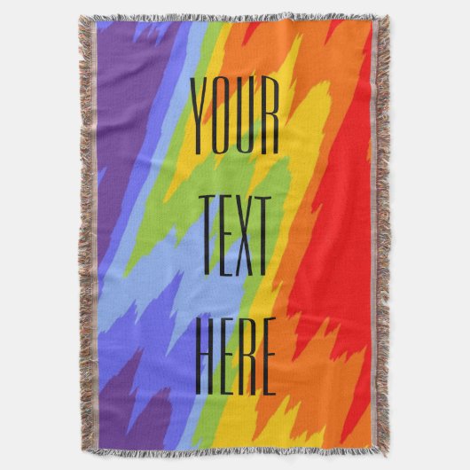 Chakras Farben VII + Ihr Text Decke (Vorderseite Vertikal)