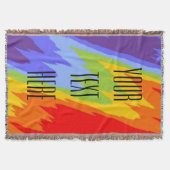 Chakras Farben VII + Ihr Text Decke (Vorderseite)