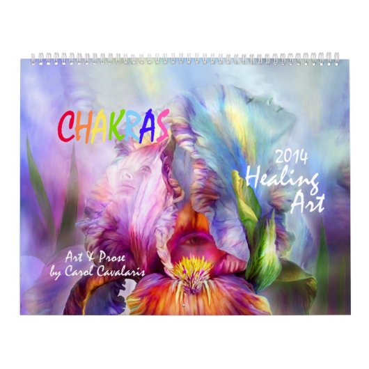 Chakras heilende Kunst-Kalender 2014 Kalender (Titelbild)