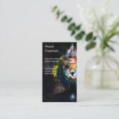 Chakras | Humane Auras | Energieheiler Visitenkarte (Stehend Vorderseite)