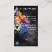 Chakras | Humane Auras | Energieheiler Visitenkarte (Rückseite)