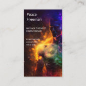 Chakras | Humane Auras | Energieheiler Visitenkarte (Vorderseite)