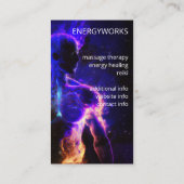 Chakras | Humane Auras | Energieheiler Visitenkarte (Rückseite)