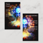 Chakras | Humane Auras | Energieheiler Visitenkarte (Vorne/Hinten)