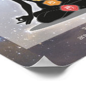 CHAKRAS Information Art Poster | Meditation, Yoga (Ecke)