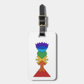 Chakras Luggage Tag Gepäckanhänger (Vorderseite vertikal)