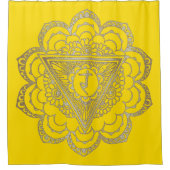 Chakras Manipura - Duschvorhang (Vorderseite)
