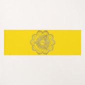 Chakras Manipura - Yoga Mat Yogamatte (Vorderseite (Horizontal))