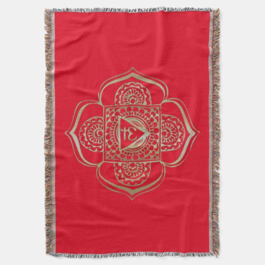 Chakras Muladhara - Blanket Decke (Vorderseite Vertikal)